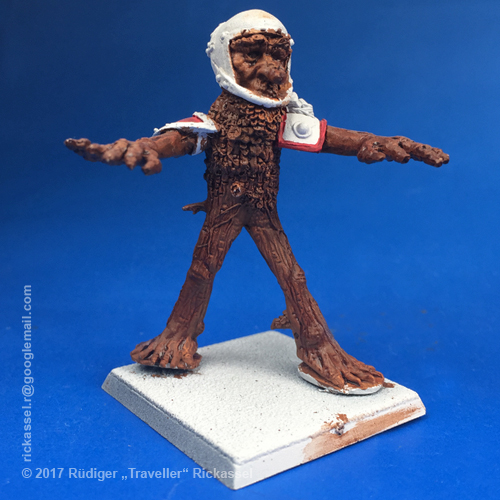 Figurine Games Workshop Blood Bowl - Gros Bras Treeman Noir, Pour Collectionneurs Et Joueurs