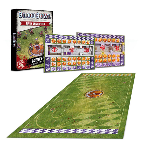 Set Campo E Panchine Blood Bowl - Pitch Snotling & Dugouts, Games Workshop 2022 Blood Bowl Games Workshop