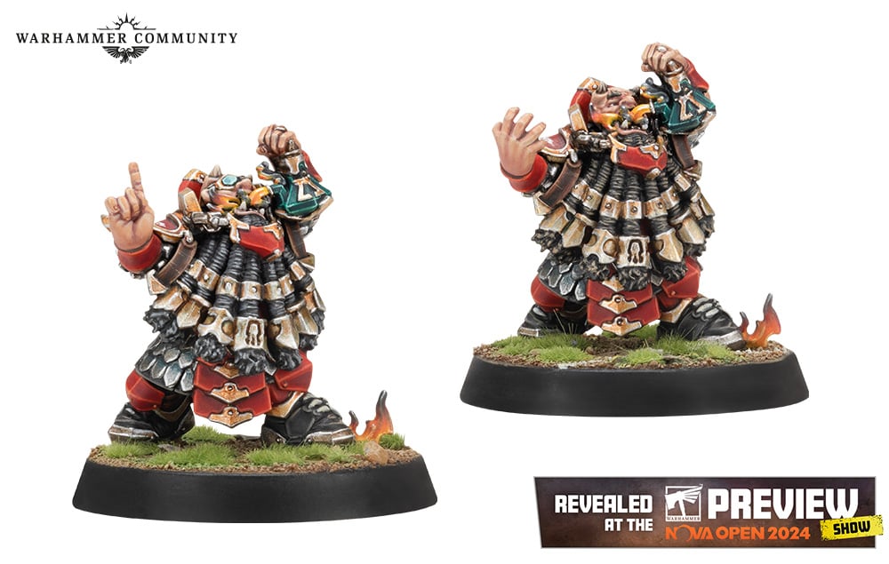 Games Workshop Warhammer Chaos Dwarf Blood Bowl Team – Zharr-Naggrund Ziggurats, Single Models